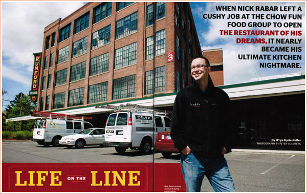 Life on the Line | ri monthly